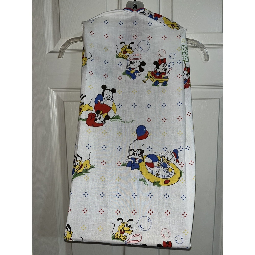 Vintage 1984 Baby Minnie And Mickey Hanging Diaper Stacker Holder - Picture 2 of 5